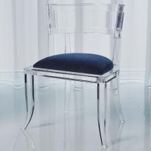  3.31325 - Klismos Acrylic Chair-Admiral Blue